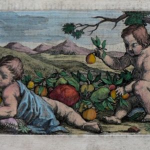 (Children Gathering Fruit) German, 17th or 18th century