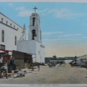 (Juarez, Mexico.) Sunset Route... Chicago: Curt Teich & Co., 1920