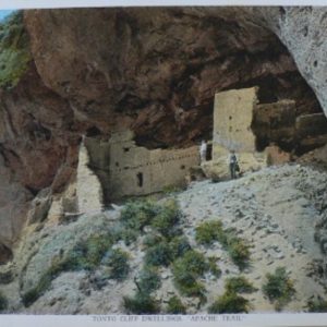 (Tonto Cliff Dwellings) Sunset Route... Chicago: Curt Teich & Co., ca. 1920
