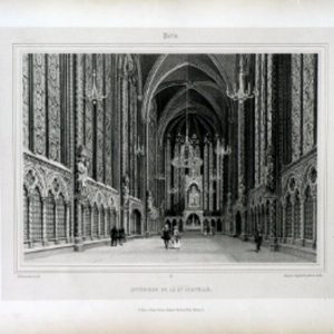 (Paris) St. Chappelle. Nouvelles Vues de Paris. Paris: Gihaut Freres, ca. 1870