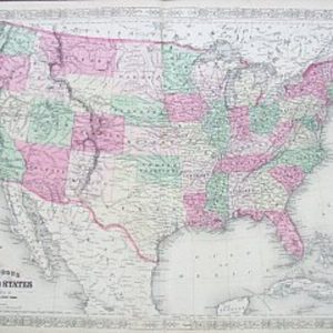 (United States) Johnson's New Illustrated Family Atlas, published New York 1864