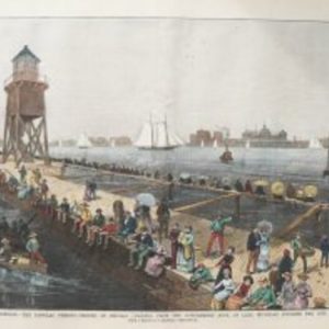 (Lake Michigan) New York: Frank Leslie..., 1884