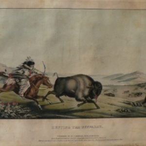 Buffalo Hunt. History of the Indian Tribes... Philadelphia, 1836-44