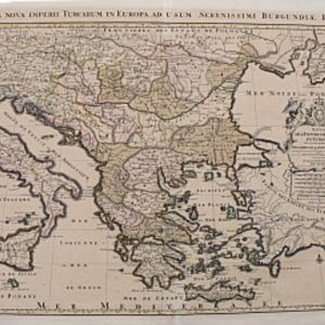 (The Ottoman Empire) Jaillot, Hubert. Paris (1696)