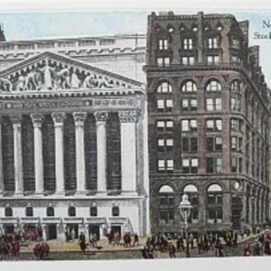 (New York City) The Stock Exchange. New York, circa 1920