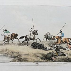 (The Hog) Oriental Field Sports. London: T. McLean, 1819