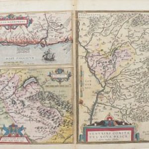 (South of France) Abraham Ortelius. Amsterdam. ca. 1592