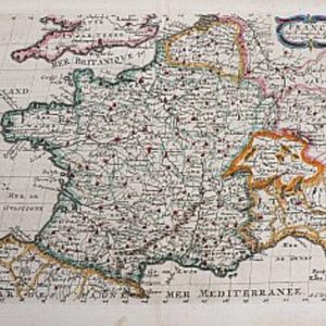 (France) Nicholas Sanson. France. Paris, ca. 1670