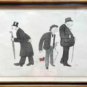 Sem. (Dogwalkers) Paris. 1900