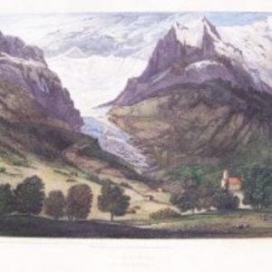 "Glacier at Grindelwald" Swiss Scenery, London 1820