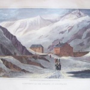 "Convent of the Grand St. Bernard" Swiss Scenery, London 1820