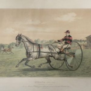 (Harness Racing) after G. David. SYRATA (Cheval Russe) Paris: Jourdan, Barbot & Cie, ca. 1883