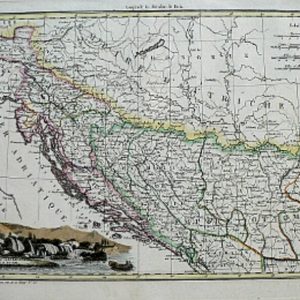 (The Adriatic Coast) Jean Baptise Tardieu. Atlas Complete... Paris, 1812