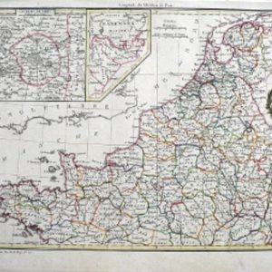 (The Netherlands and part of France) Jean Baptiste Tardieu. Atlas Complete. Paris, 1812.