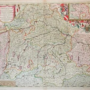 (Southern Germany) DeWit, Frederick. Amsterdam: ca. 1680.