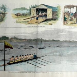 Harvard and Columbia Boat-Race) Harper's Weekly, June 30, 1883