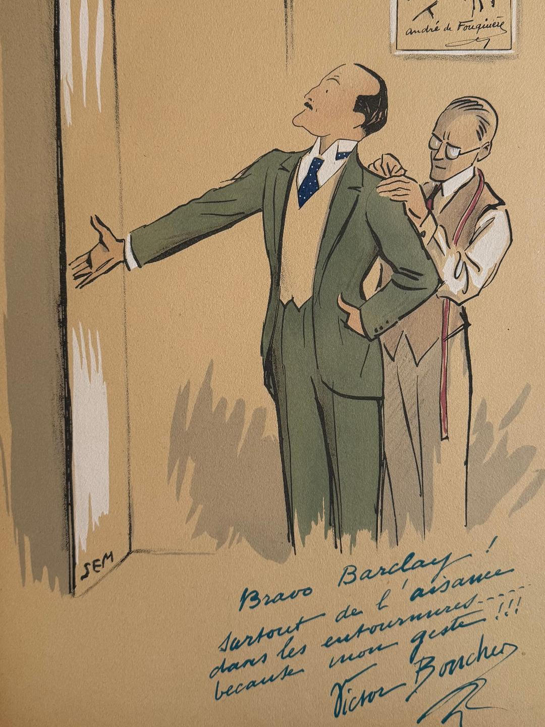 Sem (Album 25 Plate 27) “Bravo Barclay” Paris, 1923