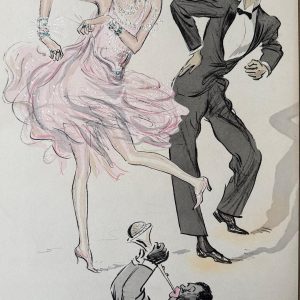 Sem (Album 27 Plate 12) “Dancing couple” Paris, 1927